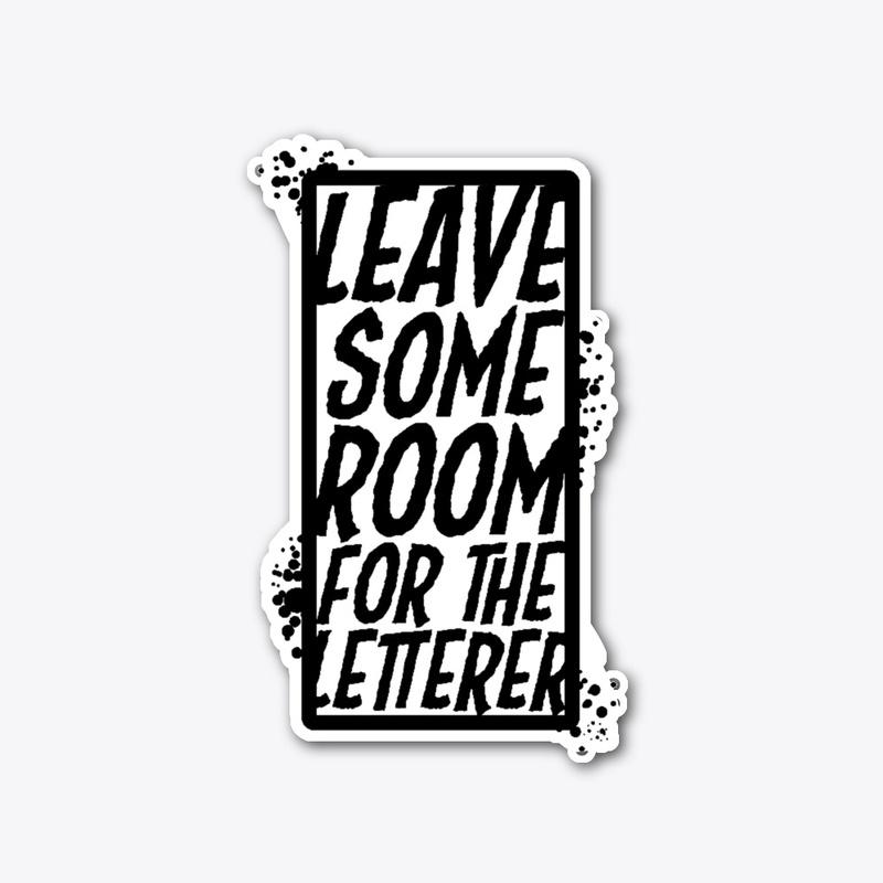 Leave Some Room for the Letterer! 